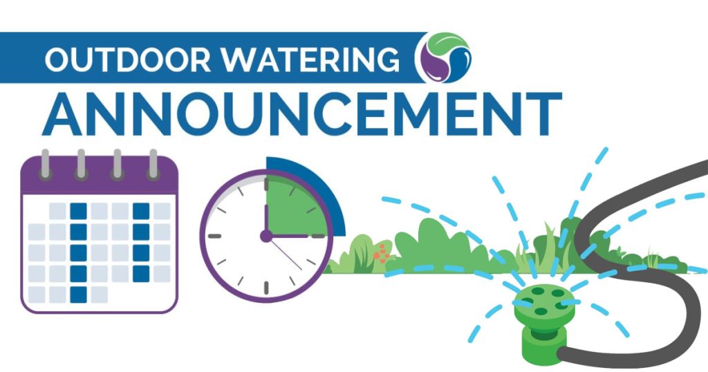 TWSD Outdoor Watering Announcement