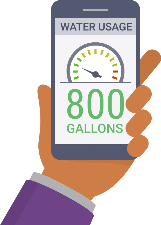 Mobile phone graphic illustration