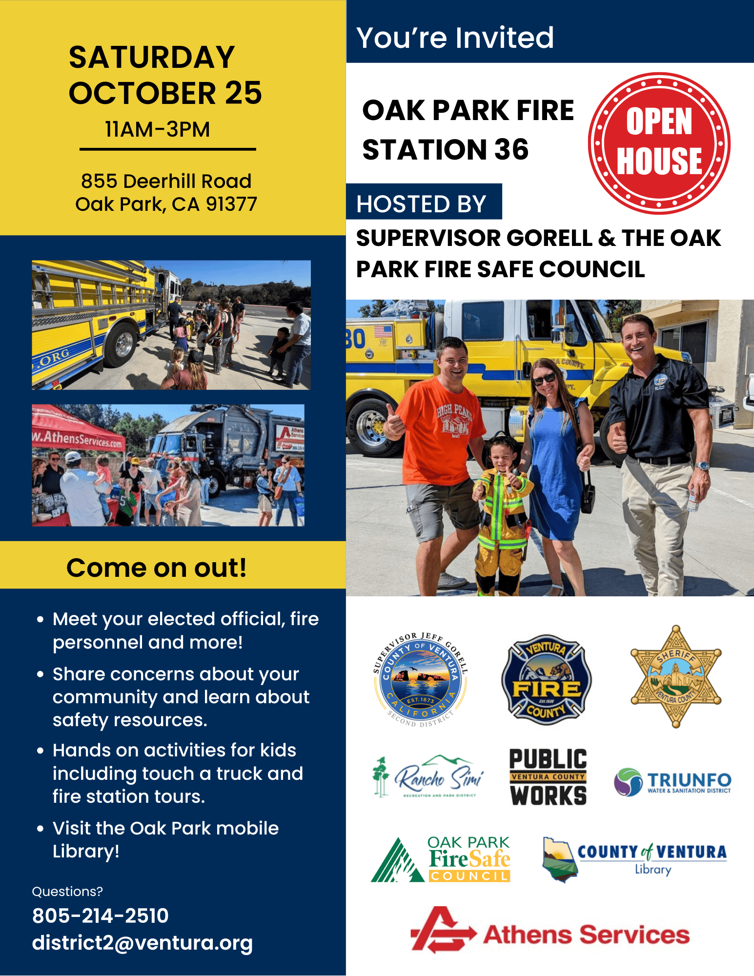 Oak Park Fire Station 36 Open House 2025
